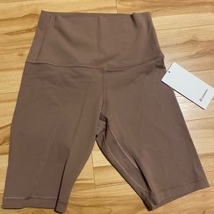 Lululemon high waisted biker shorts